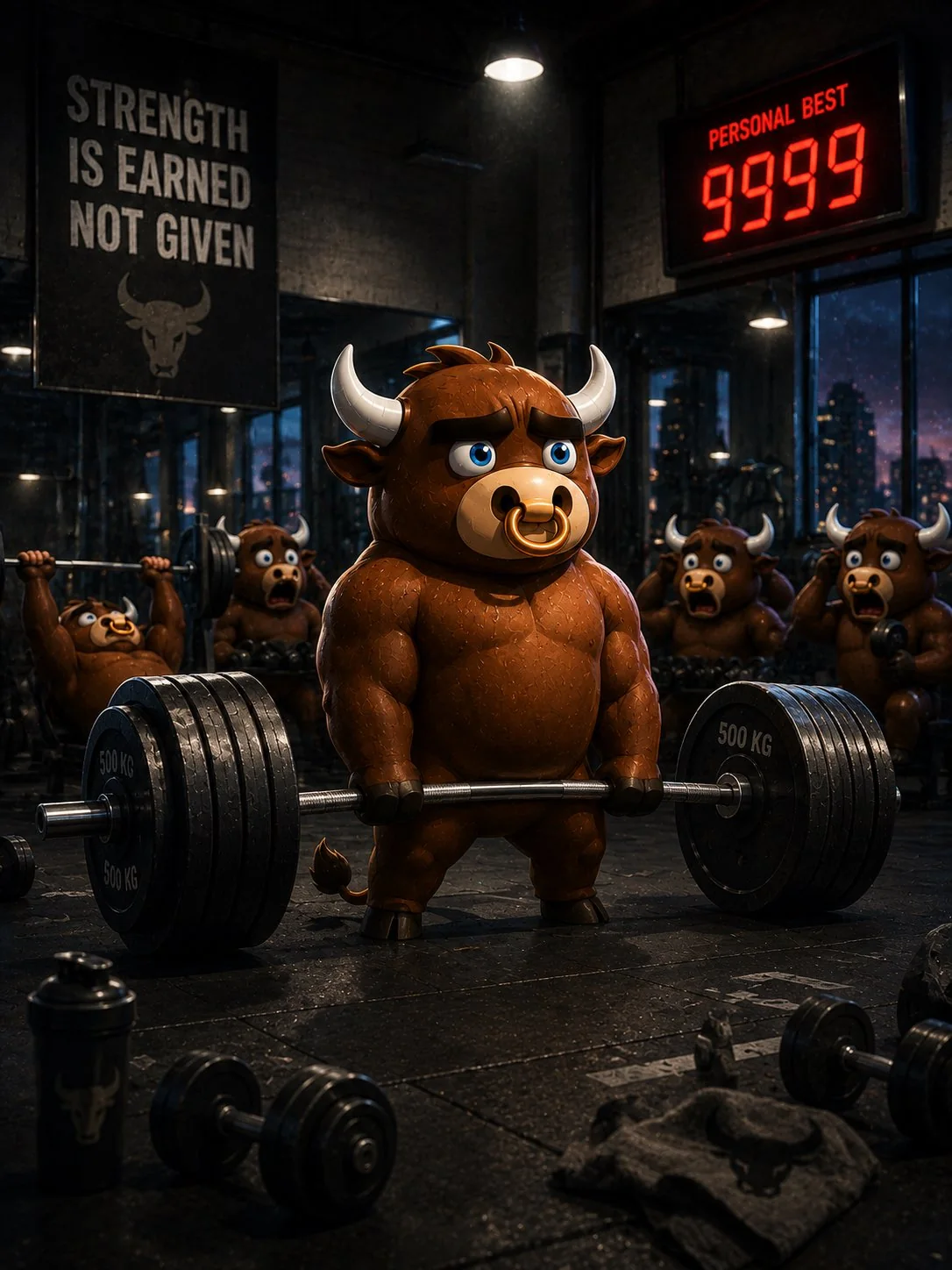 Flappy Bull market artwork